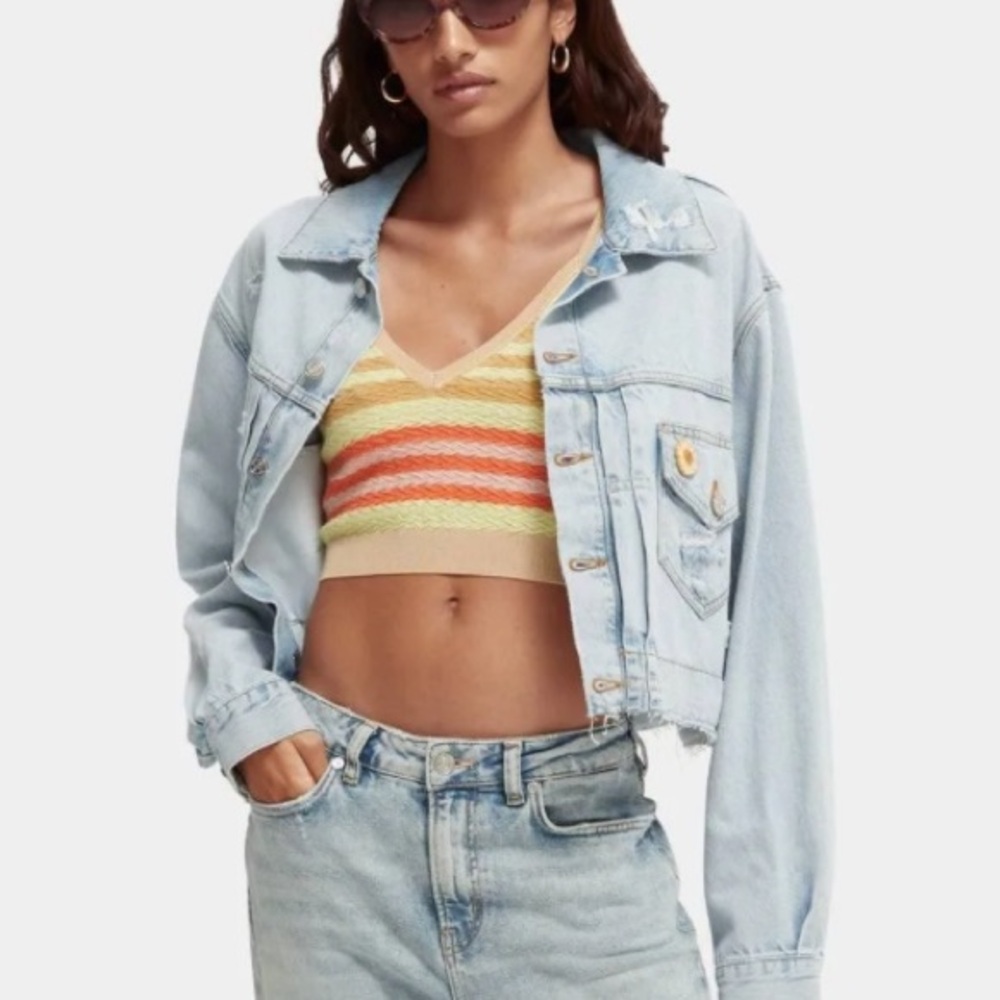 Scotch & Soda Multicolor Knit Top - Picture 3 of 9